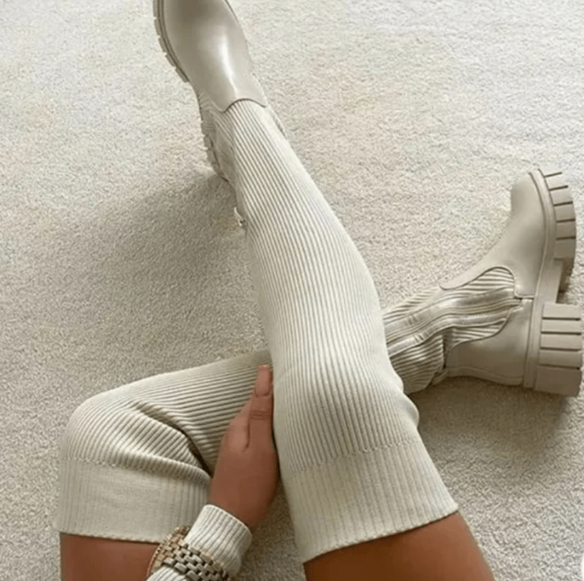 جزمة شتوية عالية